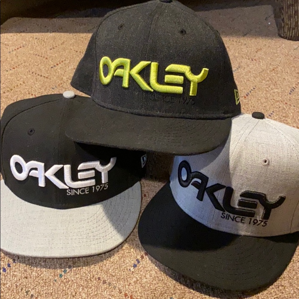 Bundle of 3 Oakley-New Era 9fifty Snapback hat